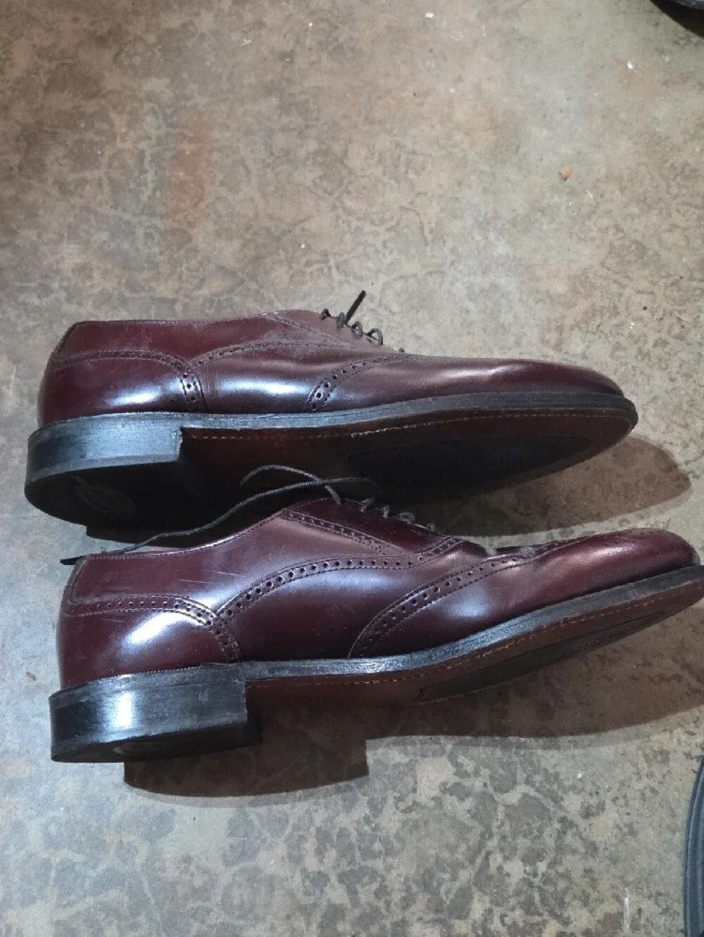 Dexter Black Men’s Wingtip Brogue Oxfords